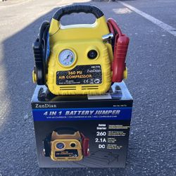 4 In 1 Battery Jumper 