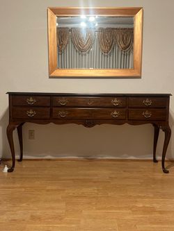 Drexel Vintage Cherrywood Sideboard Buffet