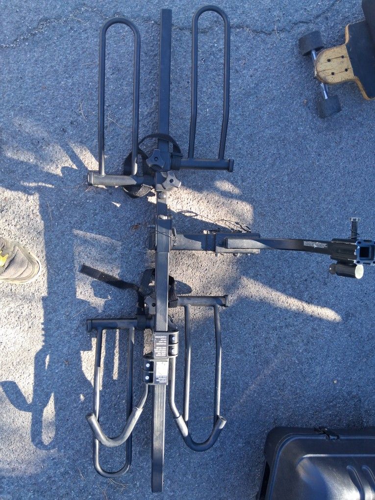 Heavy Duty Two Bike Carrier With Key