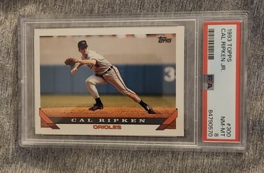 Cal Ripken Jr. 1993 Topps #300 PSA 8