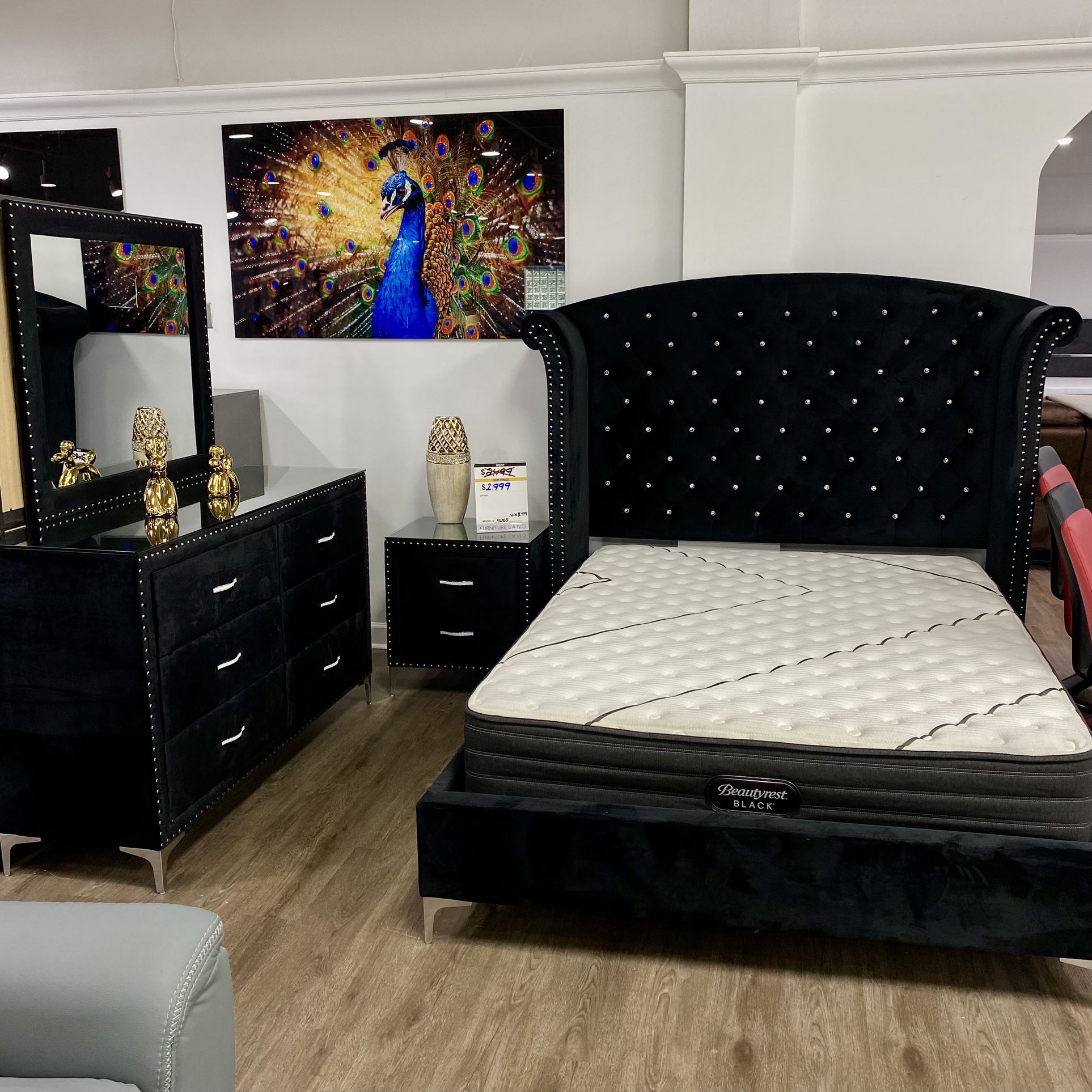 Beautiful Bedroom Set Just $1999 This Weekend!