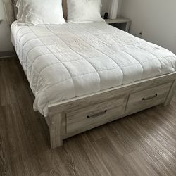 Queen bed