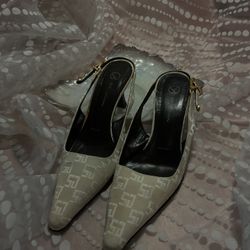 Vintage St. John Bridal Heels 