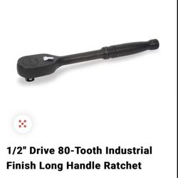 Snap On 1/2" Drive 80-Tooth 15 Inch Industrial Finish $110