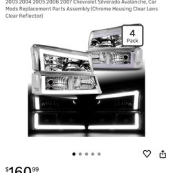 03-06 Silverado Headlights 