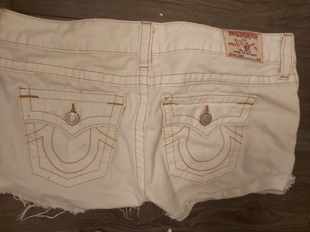 True religion shorts
