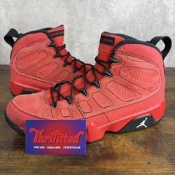 Air Jordan 9 Retro Motorboat Jones Size 9 302370-645 Red Men’s Sneakers OG Rare