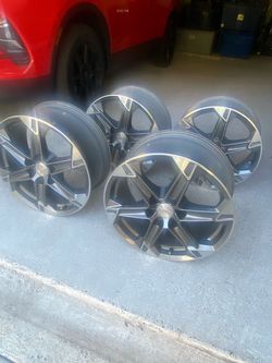 4 Chrome tires