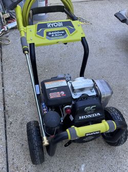 3400 Psi Power Washer With Honda Motor