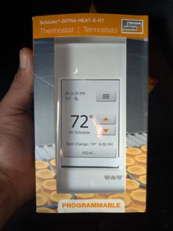 Schluter programmable thermostat brand-new