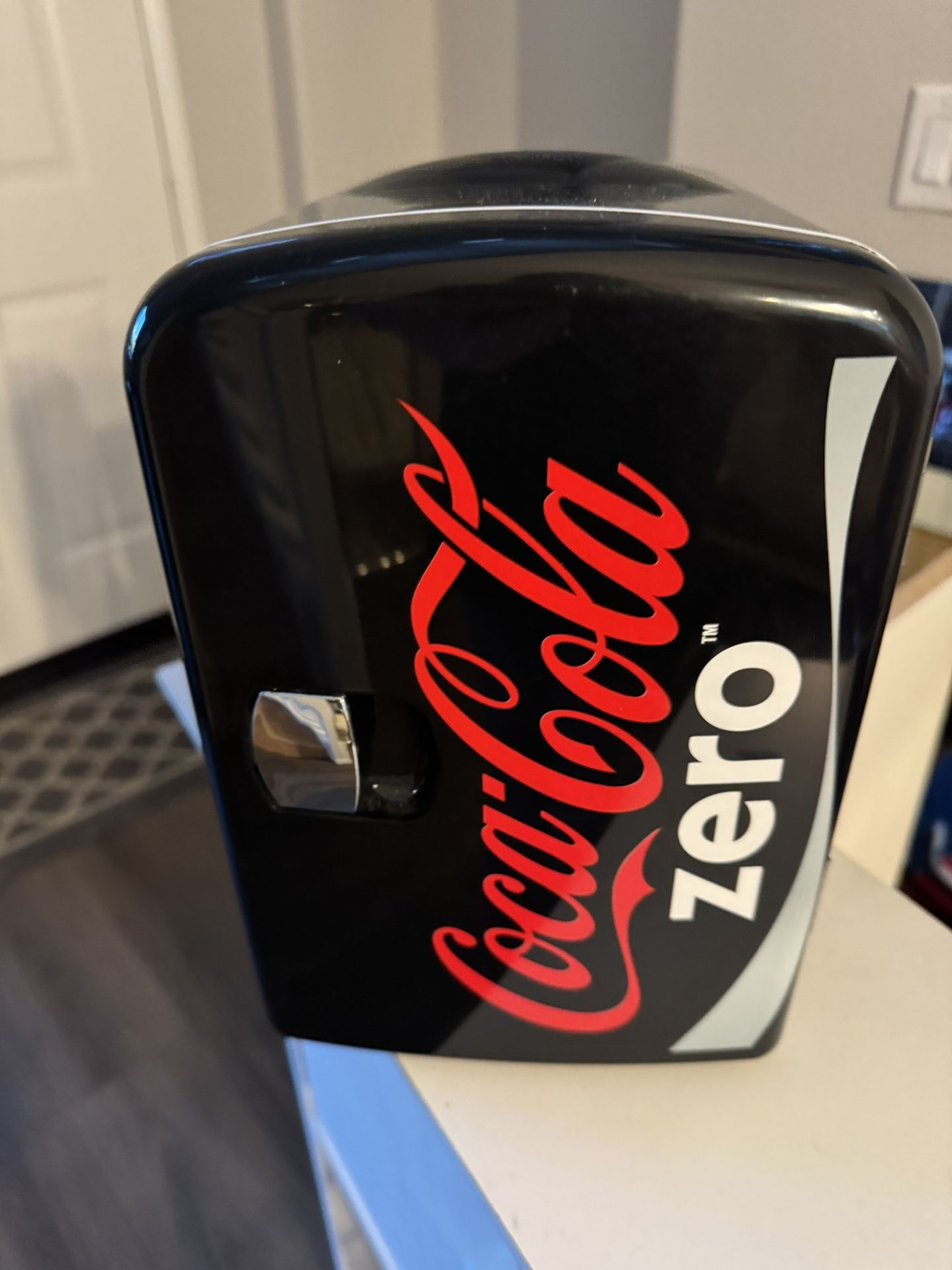 Coke Zero Mini Fridge
