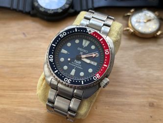 Seiko Automatic Turtle Pepsi Padi 200m Diver Men’s Watch