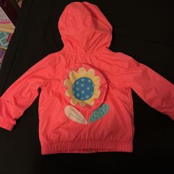 Toddler Girls Rain Jacket/wind Breaker