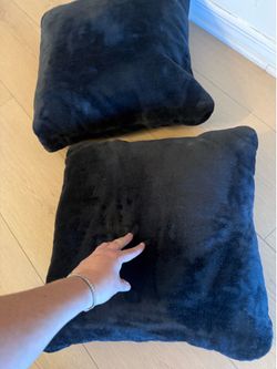 Black Couch pillows
