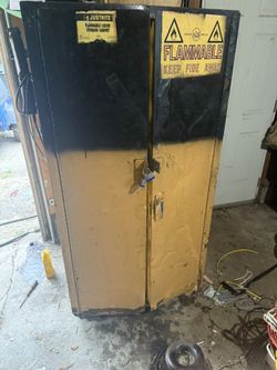 Tool  / Fuel Storage 2 door Container With Locks 