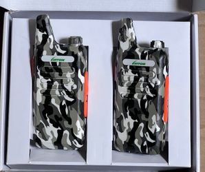  Walkie Talkies LT-316 GMRS Outdoor Camping Hiking Hunting Uhf Mini Walkie Talkies 3 Watts Output 5-10 Miles Range Micro USB Charging Amateur Tw