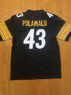 Polamalu Black Steelers Modern Men Jersey Not Watt