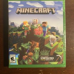 Minecraft Xbox One Game with Starter Pack (700 Minecoins) (Price Negotiable)