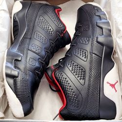 Size 11.5 Jordan IX  Retro Low Snakeskin 2016 832822-001.