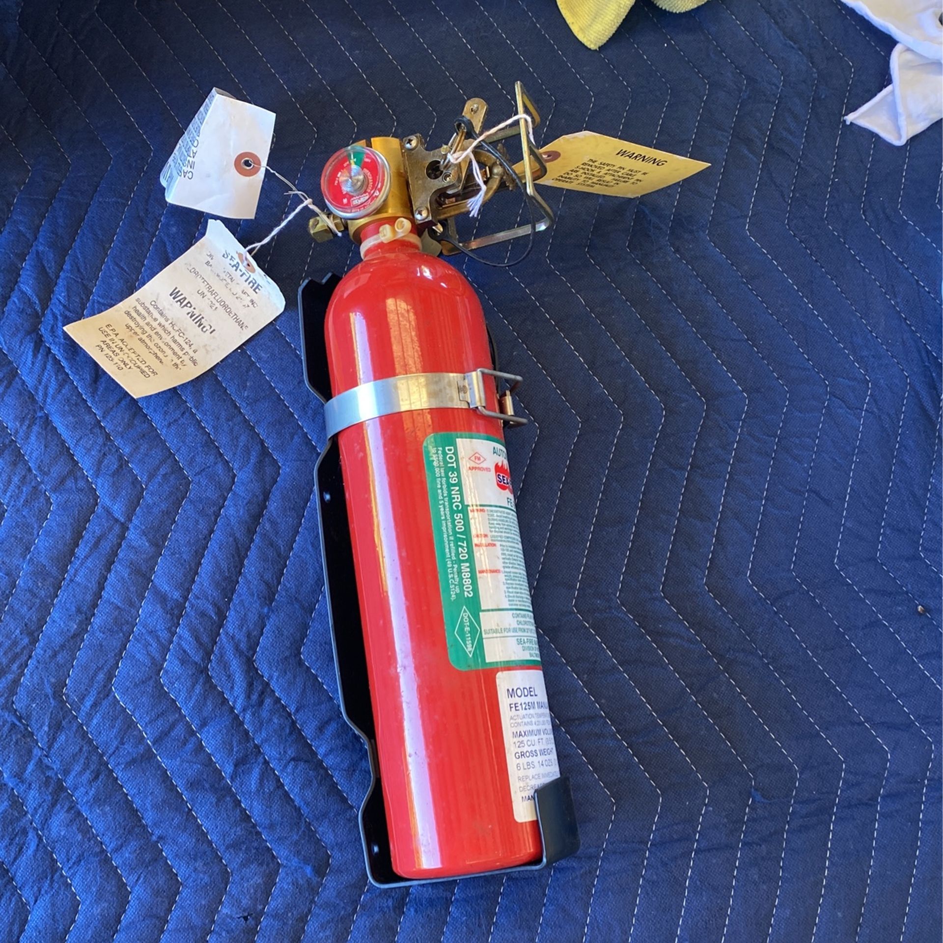Sea-fire Automatic Extinguisher