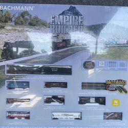 Bachman “ Empire Builder “ Complete train set, NEW And Sealed.. These are expensive!