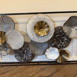 Metal wall art decor frame