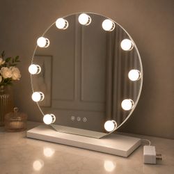 Hollywood-Style Lighted Vanity Mirror – $49.99