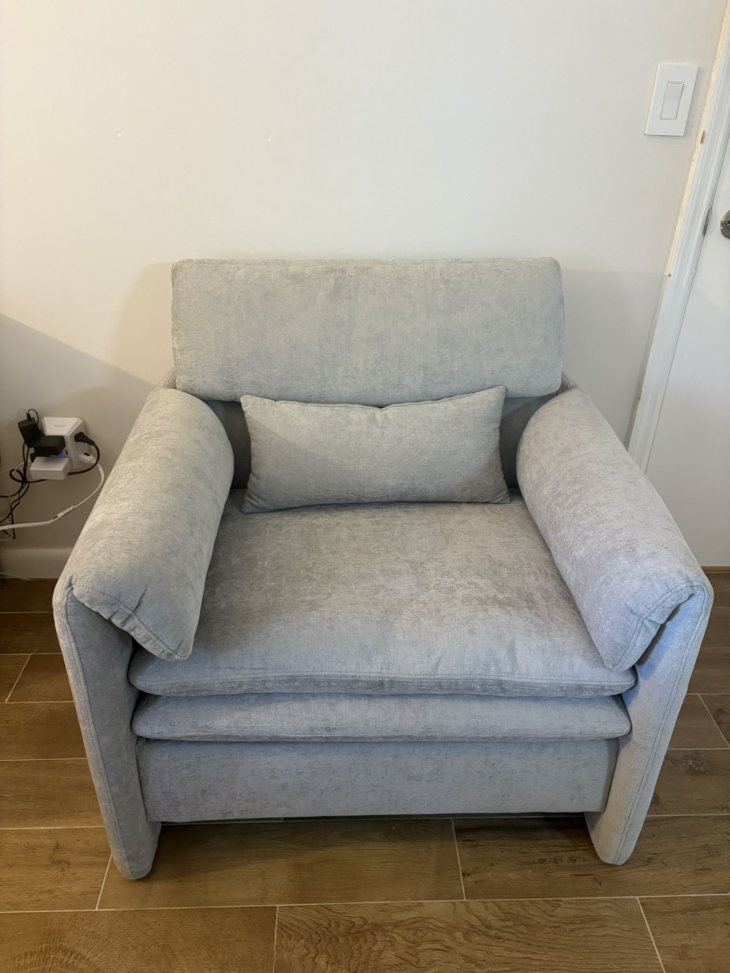 Gray Sofa Arm Chair
