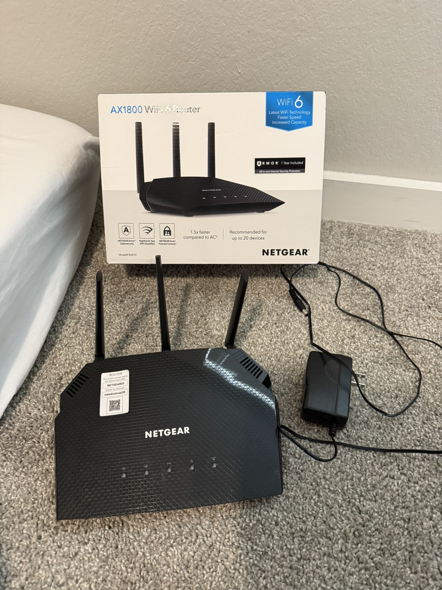NETGEAR WiFi 6 Router