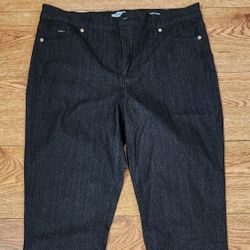 Nine West Women's Navy Blue Skinny Jeans Size 12