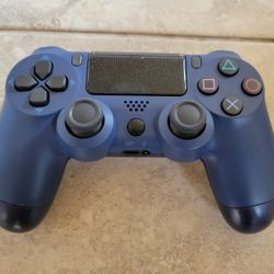 PS4 Controller - Midnight Blue - Playstation 4 Joystick - PS3 - Playstation 3 - Wireless - Bluetooth 