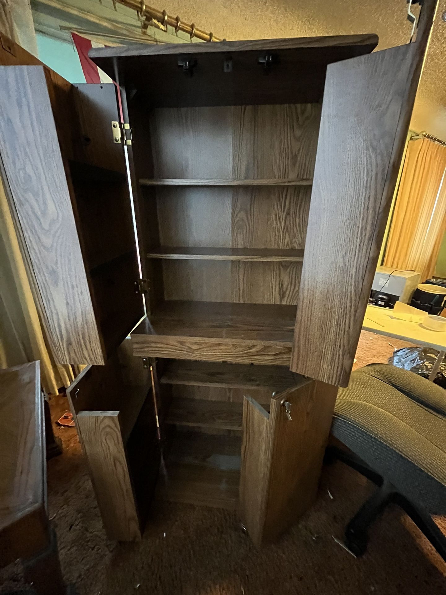 Cabinet Shelf With Locks