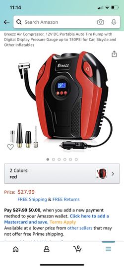 Brand new tire compressor