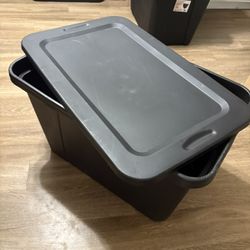 30 Gallon Bins, Used Once, Brand New.