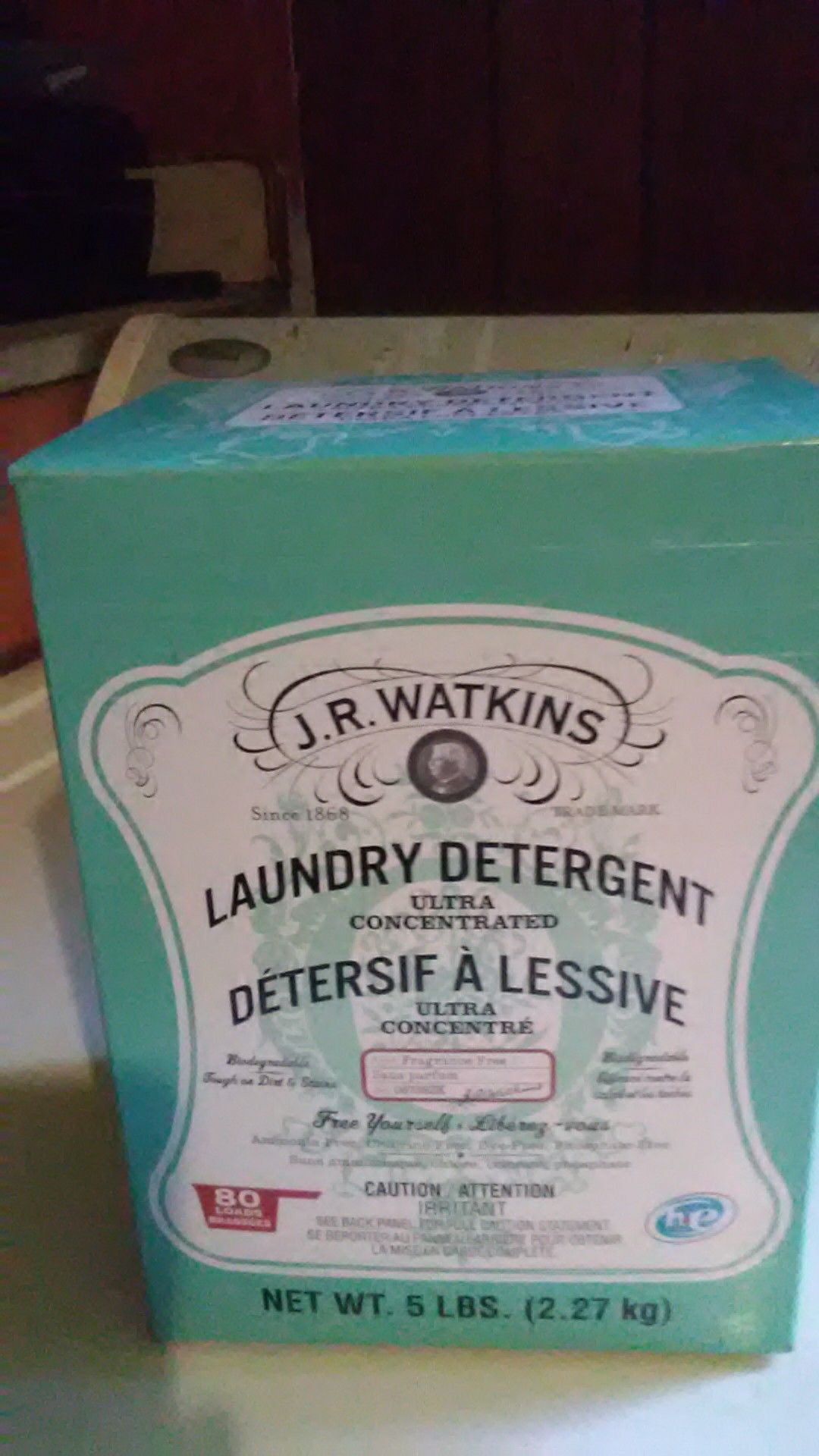 J. R. Watkins Laundry Detergent