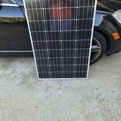 Brand New Solar Panel 120 Watt. And Cables