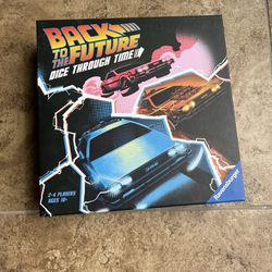 Back To The Future Board Game Dice Through Time