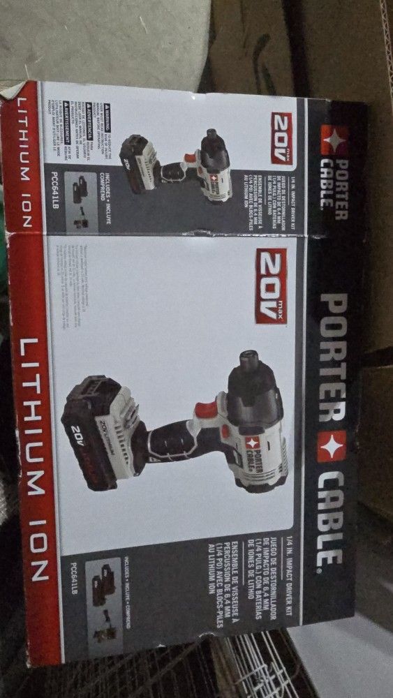 New Porter Cable Impact Driver