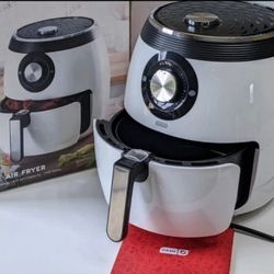 Dash Deluxe Electric Air Fryer + Oven Cooker with Temperature Control #878