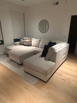 Ashley Furniture Cambri 2-Piece Sectional with Chaise + Ottoman