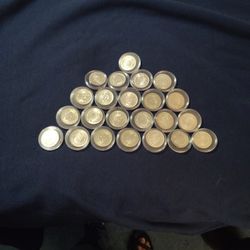 Monedas De Plata Ley 0720( UN PESO)