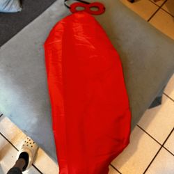 Adult Costume Halloween Red Cape And Red Eyemask
