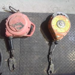 Two 33' Self Retracting Lifelines.