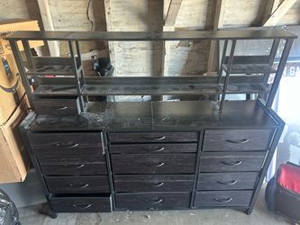 Black dresser