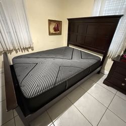 Queen Beautyrest Black Series with Fortegra Adjustable Base