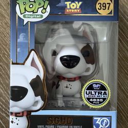 Toy Story Scud the Dog #397 Funko Pop - Ultra Digital New in Box Disney Pixar