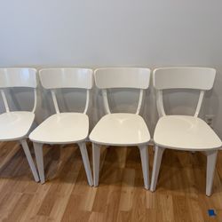 4 West Elm Dining Chairs 
