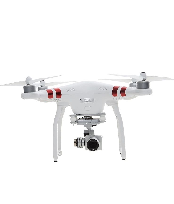 DJI Phantom 3 Standard Quadcopter Drone 2.7K HD Video Camera, White
