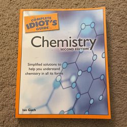 A Complete Idiots Guide To Chemistry Second Edition