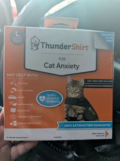 thunder shirt for cats, anxiety
